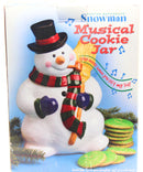 Boston Warehouse Musical Snowman Cookie Jar
