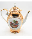 Bavaria Porcelain Teapot – Vintage with Gold Trim