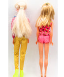 Barbie Doll Lot: Blonde Twist N Turn & Rollerblading TNT Vintage Style