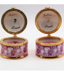 Lot of 2 Music Boxes – Diana Princess of Wales & Diana Queen of Hearts