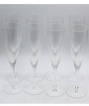 Lot of 8: Champagne Glasses