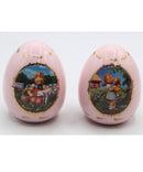 Lot of 2: M.I Hummel "Favorite Pet" and "Kiss Me" Porcelain Eggs