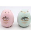 Lot of 2: M.I Hummel "Goose Girl" and "Little Goatherder" Porcelain Eggs