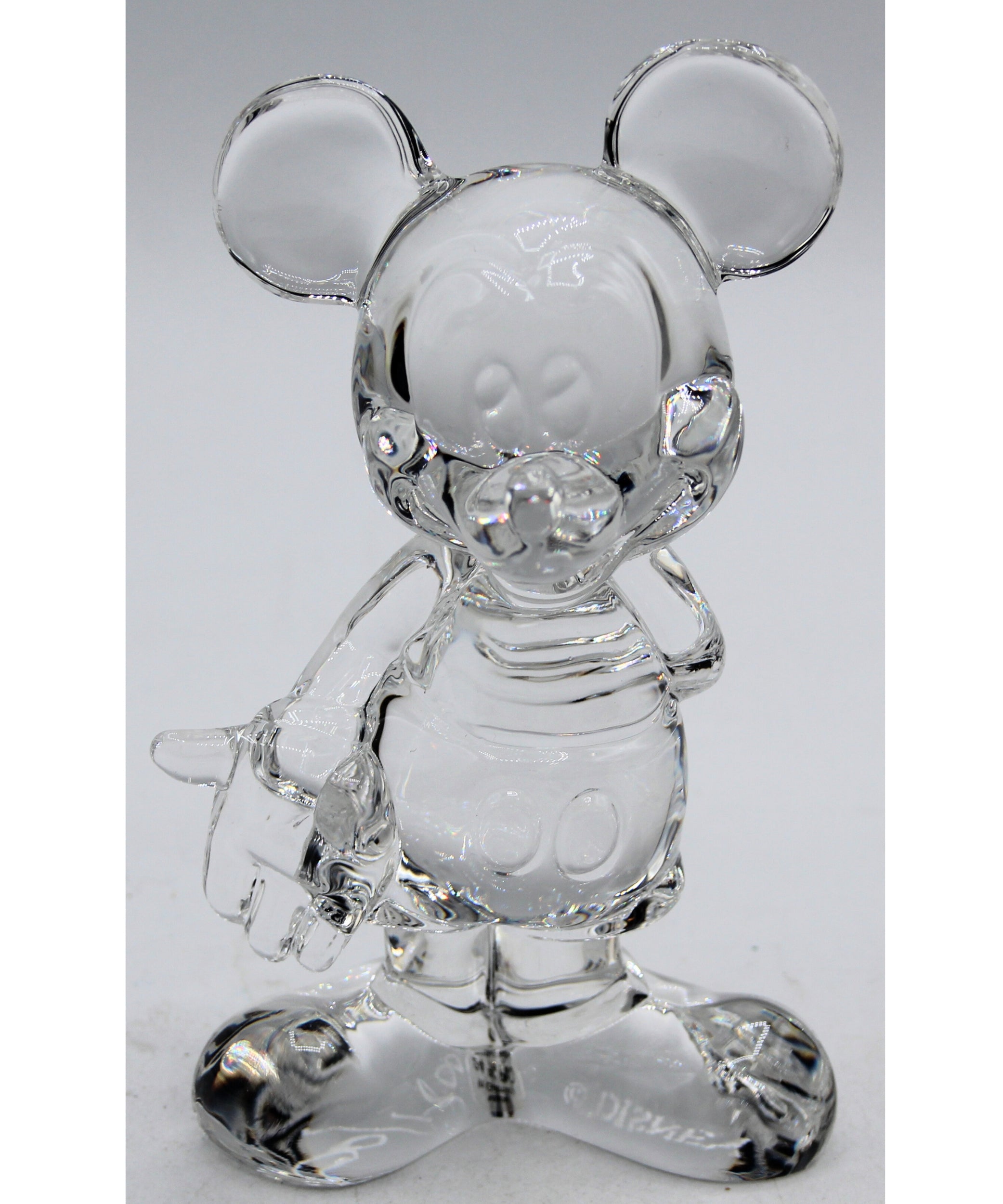 Disney Mickey Mouse Crystal Glass Figurine