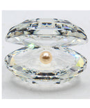 Swarovski Crystal Clam Shell with Pearl Figurine, Please Read
