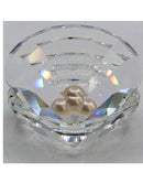 Swarovski Crystal Clam Shell with Pearl Figurine, Please Read