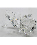 Swarovski Crystal Rose and Dew Drops Figurine, Please Read