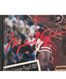 Michael Jordan Framed Picture with Topps Sports Card