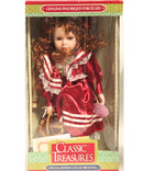 Genuine Fine Bisque Porcelain Doll "Emily" by Classic Treasures