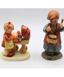 Lot of 2 Figurines: Hummel "The Drummer Boy" #33552 and "Doll Mother" #1162