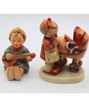 Lot of 2: Hummel "Joyful" #53 and "Doll Mother" #67 Figurines