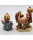Lot of 2: Hummel "Joyful" #53 and "Doll Mother" #67 Figurines