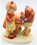 Lot of 2: Hummel "Joyful" #53 and "Doll Mother" #67 Figurines