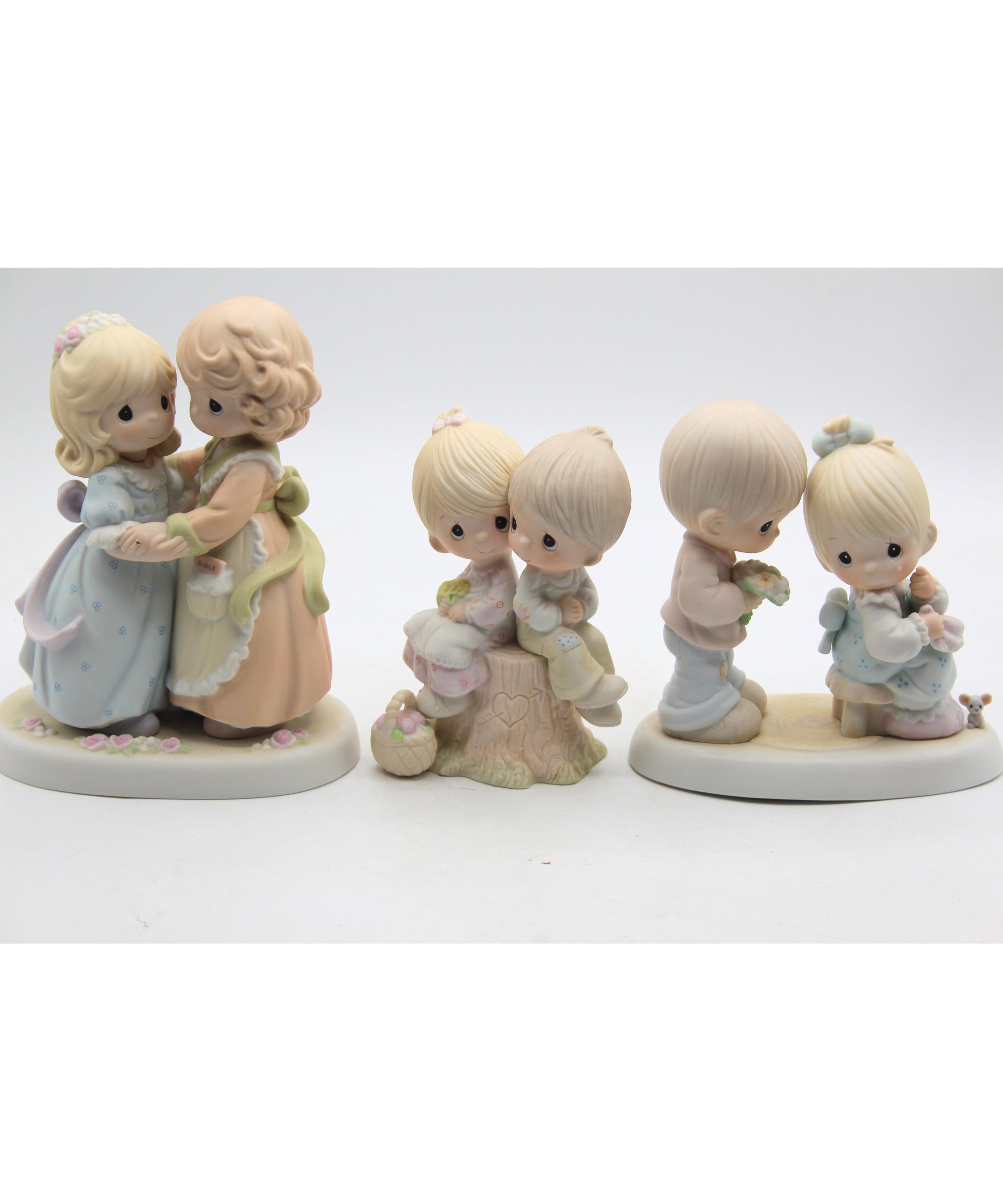 Lot of 3: Precious Moments Figurines #488240, #521728, #E-1376