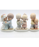 Precious Moments Figurines #488224, #891045,#E-2855 Lot of 3