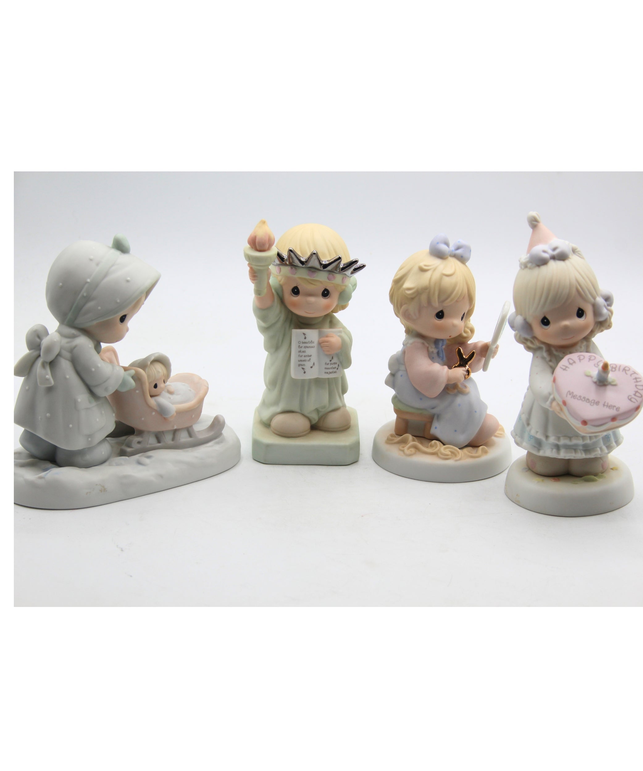 Lot of 4 Precious Moments|#109983, #163686, #261157, #528862R