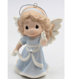 Precious Moments Ornament Lot 2 Let His Light Shine Hope Shall Light World