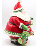 Fitz and Floyd Stocking Stuffers Cookie Jar