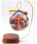 1997 Holiday 4 inch Ornament and 2000 Millennium Barbie Porcelain Ornament Lot of 2, Please Read