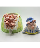 Fitz and Floyd "Prunella Pig" Cookie Jar