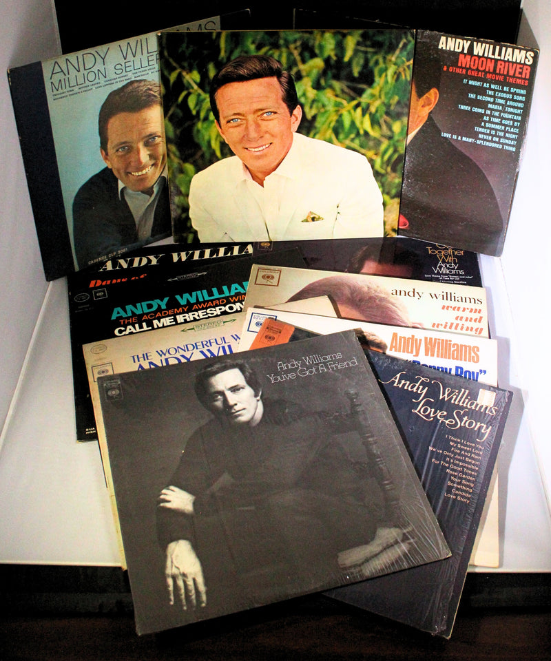 Lot of 11: Andy Williams Vinyls