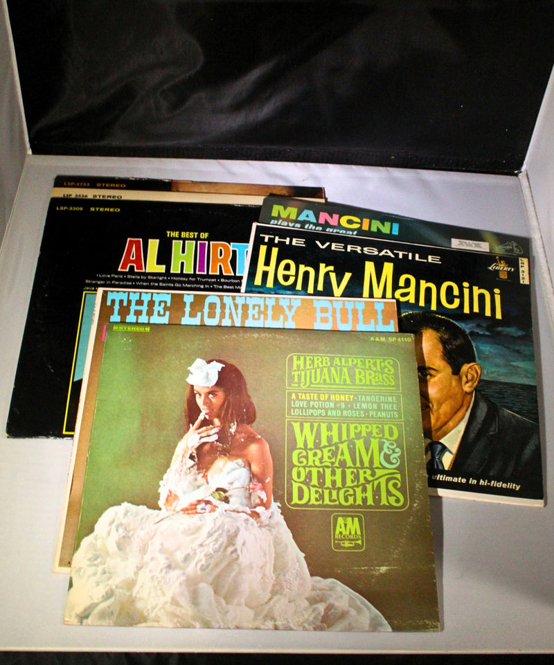 Lot of 7: Al Hirt, Herb Alpert's Tijuana Brass, Henry Mancini | Shelf wear