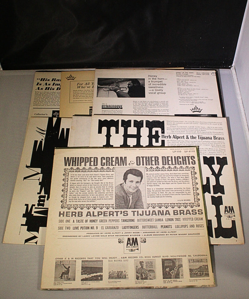 Lot of 7: Al Hirt, Herb Alpert's Tijuana Brass, Henry Mancini | Shelf wear