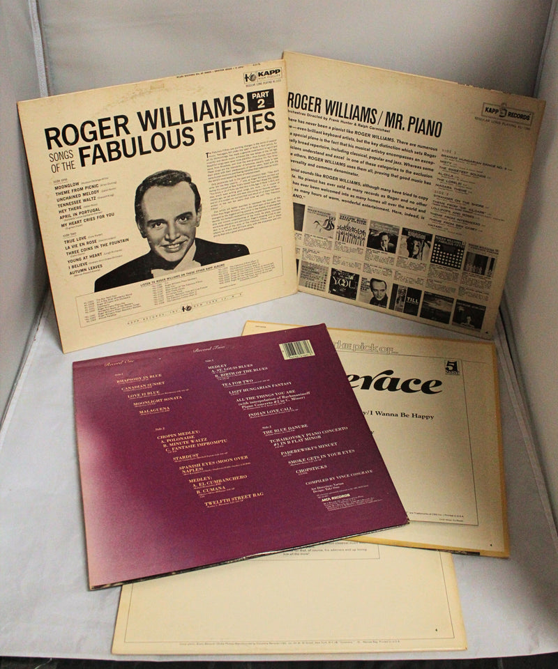 Lot of 5: Liberance and Roger Williams Vinyls