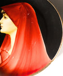 Lot of 4: Italian Portrait Wall Plates | no box