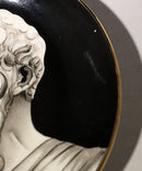 Lot of 4: Italian Portrait Wall Plates | no box