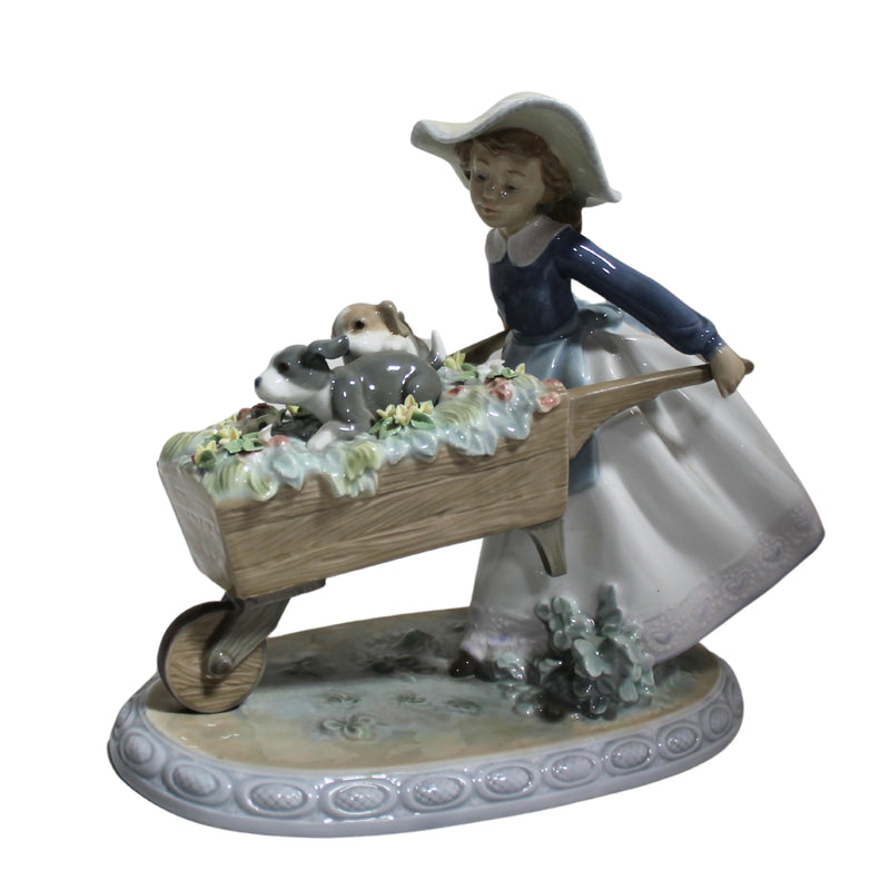 Lladro Figurine 5460 A Barrow of Fun | Please Read