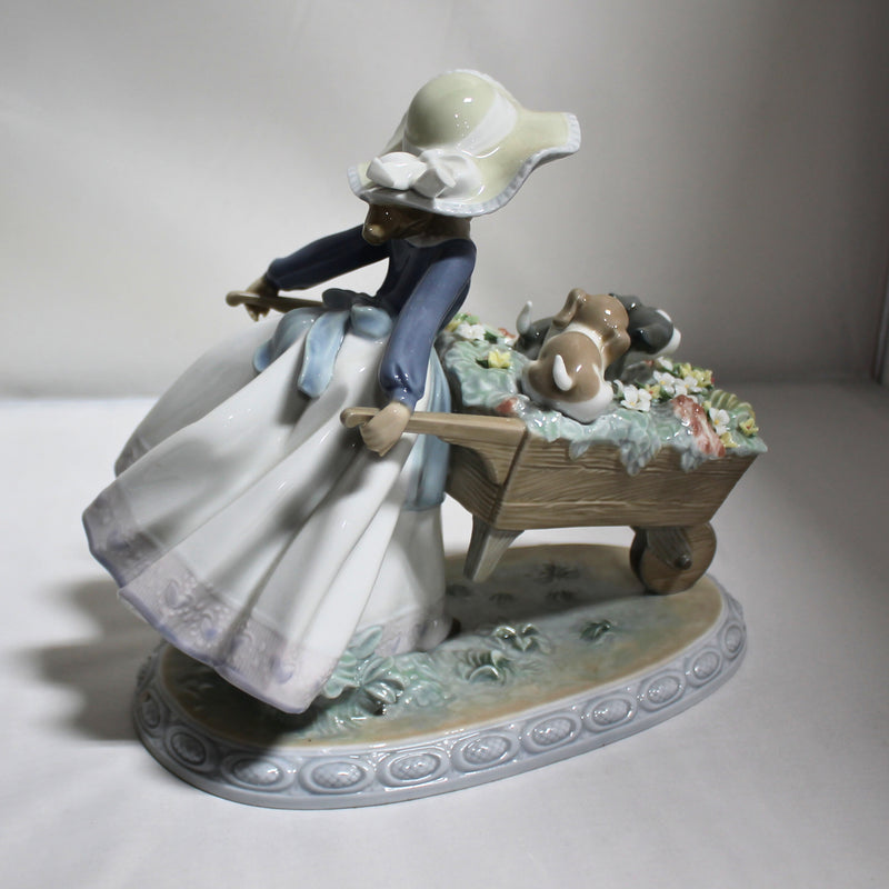 Lladro Figurine 5460 A Barrow of Fun | Please Read
