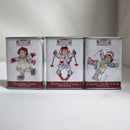 Lot of 3: Raggedy Ann Mug, Mason Jar & Cocoa Tins