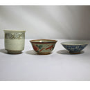 Lot of 3 Franklin Mint: The Great Ryokans of Japan Sake Cups