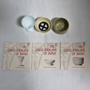 Lot of 3 Franklin Mint: The Great Ryokans of Japan Sake Cups