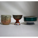 Lot of 3 Franklin Mint: The Great Ryokans of Japan Sake Cups
