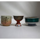 Lot of 3 Franklin Mint: The Great Ryokans of Japan Sake Cups