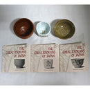 Lot of 3 Franklin Mint: The Great Ryokans of Japan Sake Cups