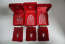 Lot of 5: Marquis by Waterford Ornaments