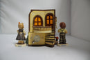 Lot of 3 Hummel: Blooming Delights Music Box & 2 Posie Figurines