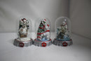 Lot of 4 Coca-Cola: Dine-In Sign & 3 Polar Bear Globes