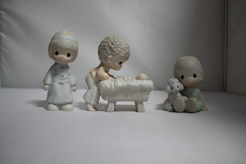 Precious Moments: Porcelain Bisque Figurines | For God So Loved The World