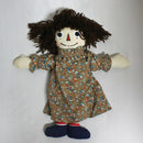 Lot of 4 Raggedy Ann Dolls