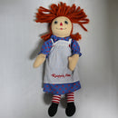 Lot of 4 Raggedy Ann Dolls