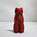 Lot of 3 Franklin Mint: Curio Cabinet Cat Figurines