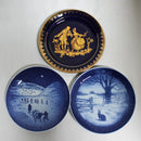 Lot of 3 Plates: Hare in Winter, Christmas in Greenland & Limoges