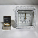 Lot of 2: Shannon Fine Crystal Clock & Classe Clock