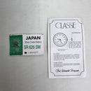 Lot of 2: Shannon Fine Crystal Clock & Classe Clock