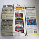 Lot of 12 Matchbox Toy Cars: 1990's Fire Series