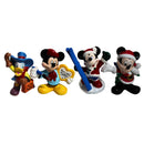 Lot of 4 Enesco Disney Figurines: Mickey Mouse & Donald Duck